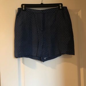 Elizabeth and James Blue Polka Dot Shorts